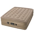 InstaBed Raised Queen-size Airbed with Never Flat Pump