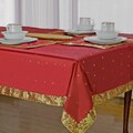 Handmade Fire Brick Sari Table Cloth (India)