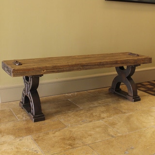 Rustic Forge Large Double-horseshoe Picnic Bench