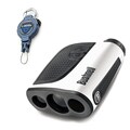 Bushnell Medalist Golf Laser Rangefinder with T-Reign Retractable Gear Tether