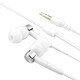 INSTEN White/ Silver 3.5mm In-Ear Stereo Headset