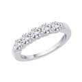 14k White Gold 1/4ct to 1ct TDW Diamond Ring (G-H I1) Size 7