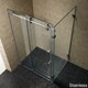 VIGO 60-inch Frameless 0.375-inch Shower Enclosure With Clear Glass