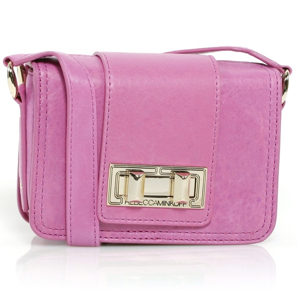 Rebecca Minkoff Mini Box Handbag in Pink Rebecca Minkoff Crossbody & Mini Bags