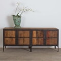 Metal-framed Reclaimed Wood Buffet