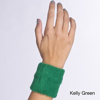 American Apparel Unisex Flex Terry Kelly Green Wristband-Image