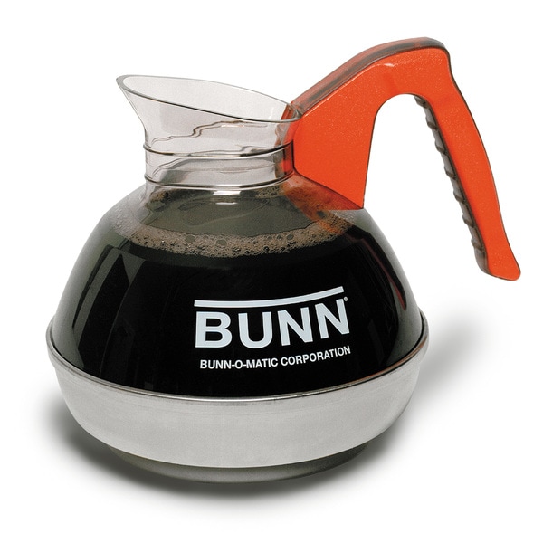 BUNN Orange Easy Pour Commercial 12-Cup Decaf Coffee Decanter