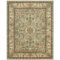 Hand-tufted Nourison 2000 Tabriz Green Rug