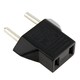INSTEN Black US to EU Plug Adapter