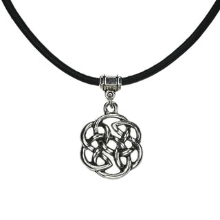 Jewelry by Dawn Celtic Knot Greek Leather Necklace