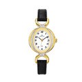 Certus Paris Women's Black Calfskin White Dial Watch