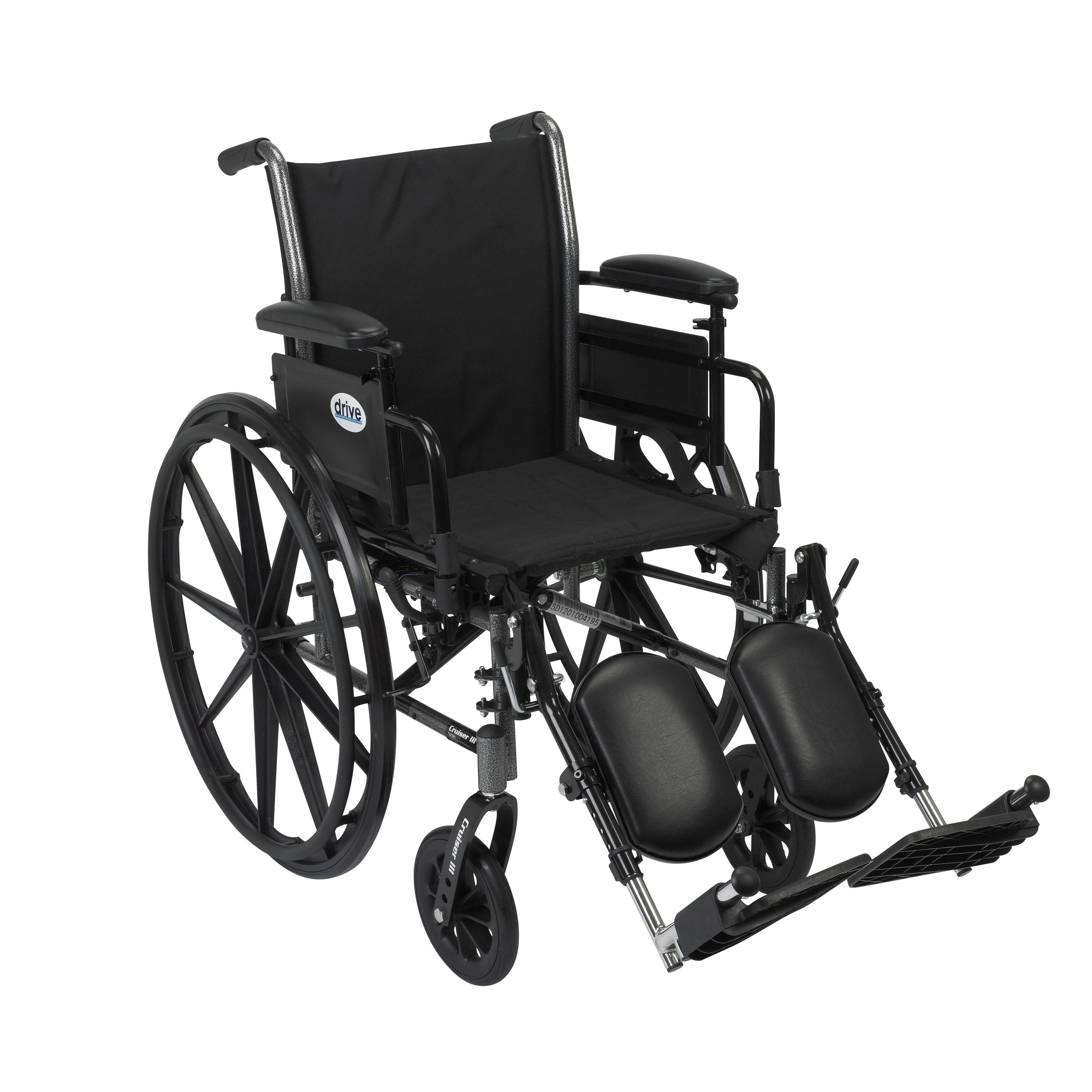 Drive Medical Cruiser III Lightweight Dual Axle Wheelchair