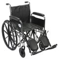 Chrome Sport 18-inch Dual Axle Wheelchair