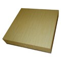 Two Light Fabric Wrapped Stainless Steel Ceiling Fixture