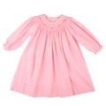 Petit Ami Toddler Girl's Pink Smocked Collar Dress FINAL SALE