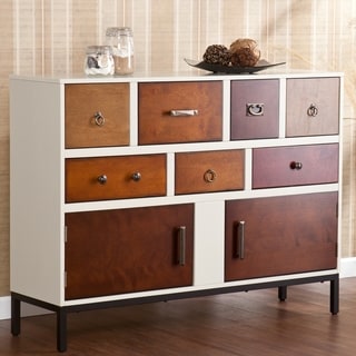 Upton Home Greyson Multi Drawer Console Ebra