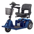 Daytona 3GT Blue Medium-sized 3-Wheel Scooter with Padded Seat