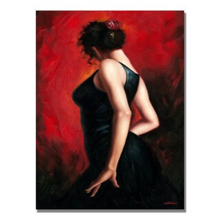 Antonio 'Flamenco Dancer II' Canvas Art