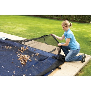 Dirt Defender Round Leaf Net Above-ground Pool Cover