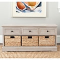 Safavieh Cape Cod Grey 3-drawer Storage Unit