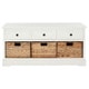Safavieh Damien Cream 3-drawer Storage Bench