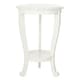 Safavieh Cape Cod Cream Pedestal Side Table