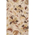 Hand-tufted Powell Ivory Wool Rug (2' x 3')