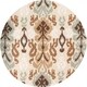 Hand-hooked Solis Beige Rug (6' x 6')