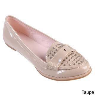 Hailey Jeans Co. Women's 'Hollywood' Patent Leather Studded Loafers
