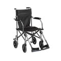 Travelite Grey Transport Chair with Carry Bag