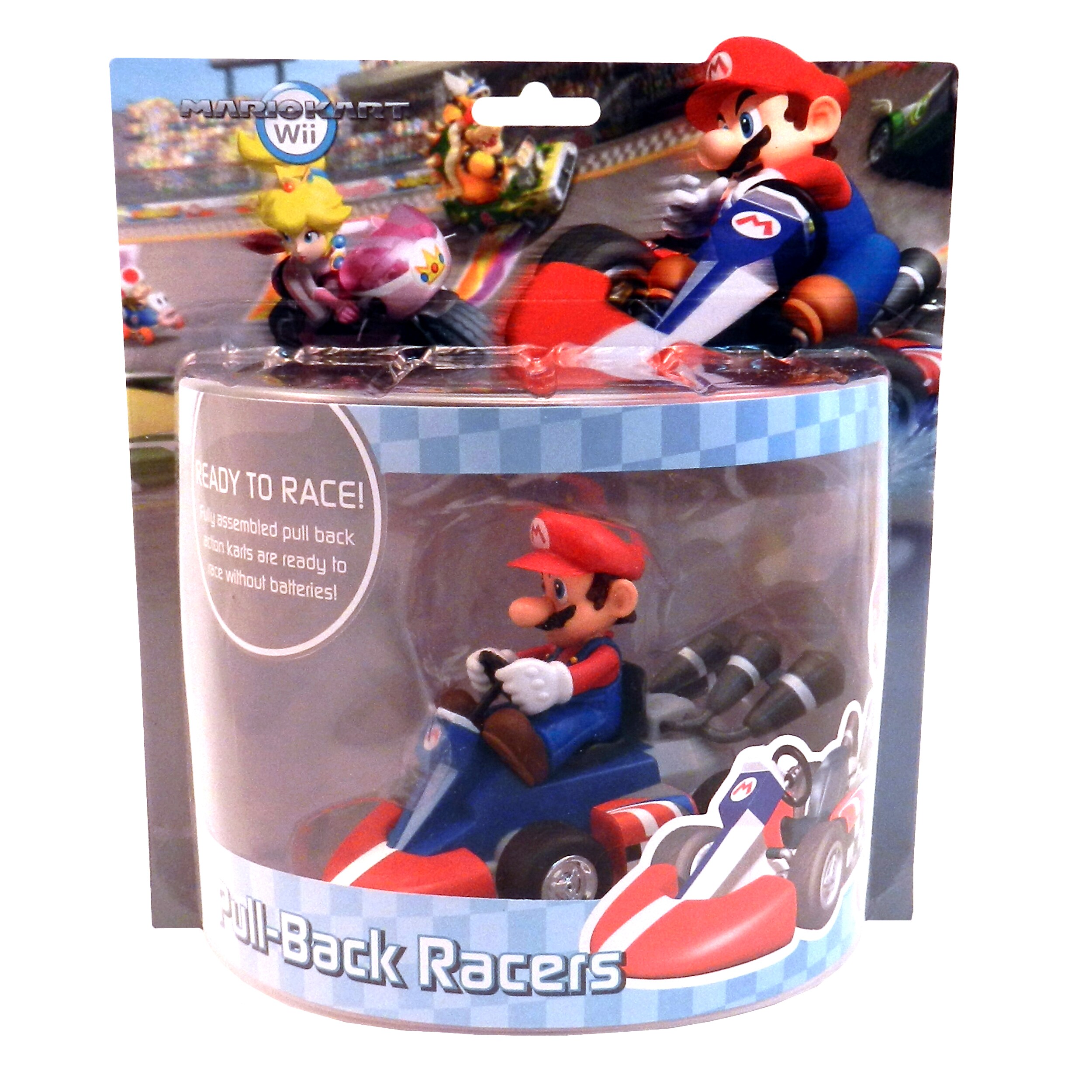 mario pull back car