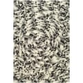 Handmade Soho Mosaic Black New Zealand Wool Rug (8'3 x 11')