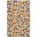 Handmade Soho Candies Black/ Multi Wool Rug (8'3 x 11')