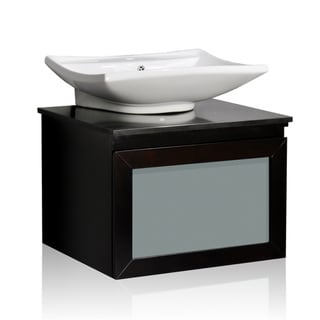 Compare Price Belmont Decor 'Newport' Single Vessel Sink Bathroom Vanity