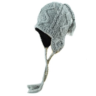 Wave Knit Winter Hat (Nepal)-Image