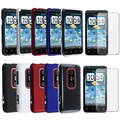 BasAcc Black/ Blue/ Red/ Crystal Case/ Screen Protector for HTC EVO 3D