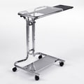Studio Designs Clear Glass Laptop Cart