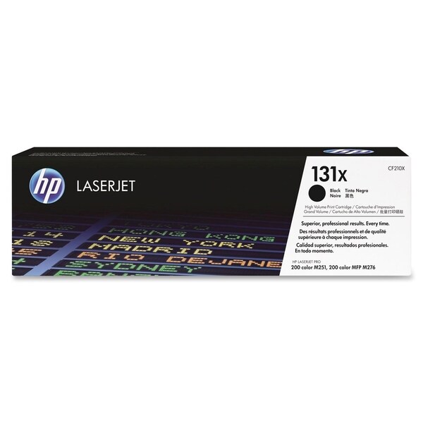 HP 131X (CF210X) High Yield Black Original LaserJet Toner Cartridge