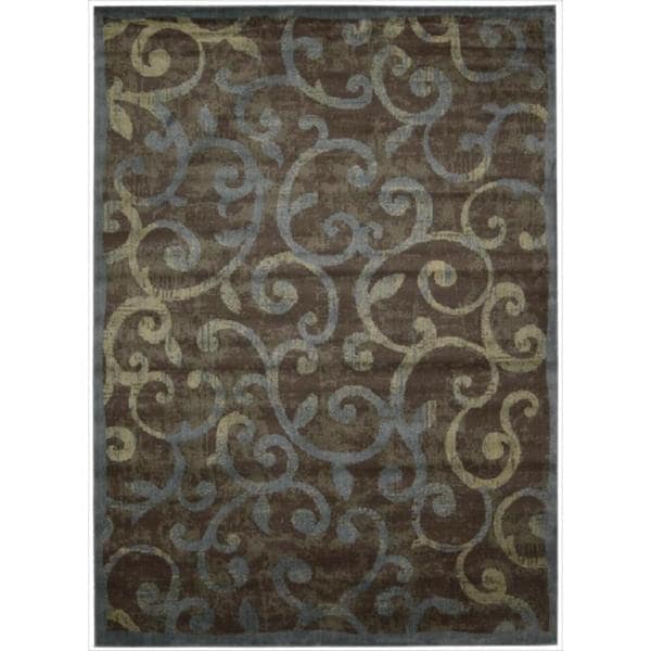 Nourison Expressions Multicolor Scroll Rug (9'6 x 13'6)