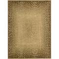 Radiant Impression Transitional Giraffe Print Beige Rug (9'6 x 13'6)