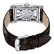 Stuhrling Original Men's Gatsby Skeleton Quartz Leather Strap Watch