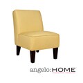 angelo:HOME Dover Washed Buttercream Yellow Chair