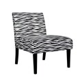 Portfolio Niles Zebra Animal Print Chair