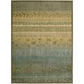 Radiant Impression Assorted Pattern Green Multi Color Rug (9'6 x 13'6)