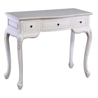 International Caravan Anitque Hardwood Vanity Desk