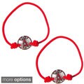Aminco MLB Stretch Bracelets/ Hair Ties (Set of 2)