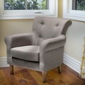 Christopher Knight Home Bardow Grey Fabric Chair