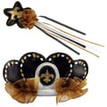Bleacher Creatures New Orleans Saints Tiara Wand Set