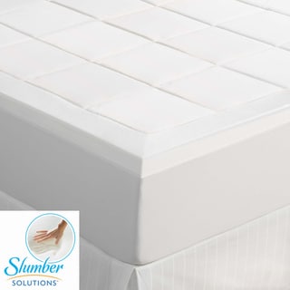 Machine Washable 1.5-inch Queen/ King-size Memory Foam Mattress Topper