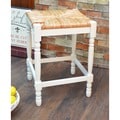 24 inch Antique White Morgan Counter Stool